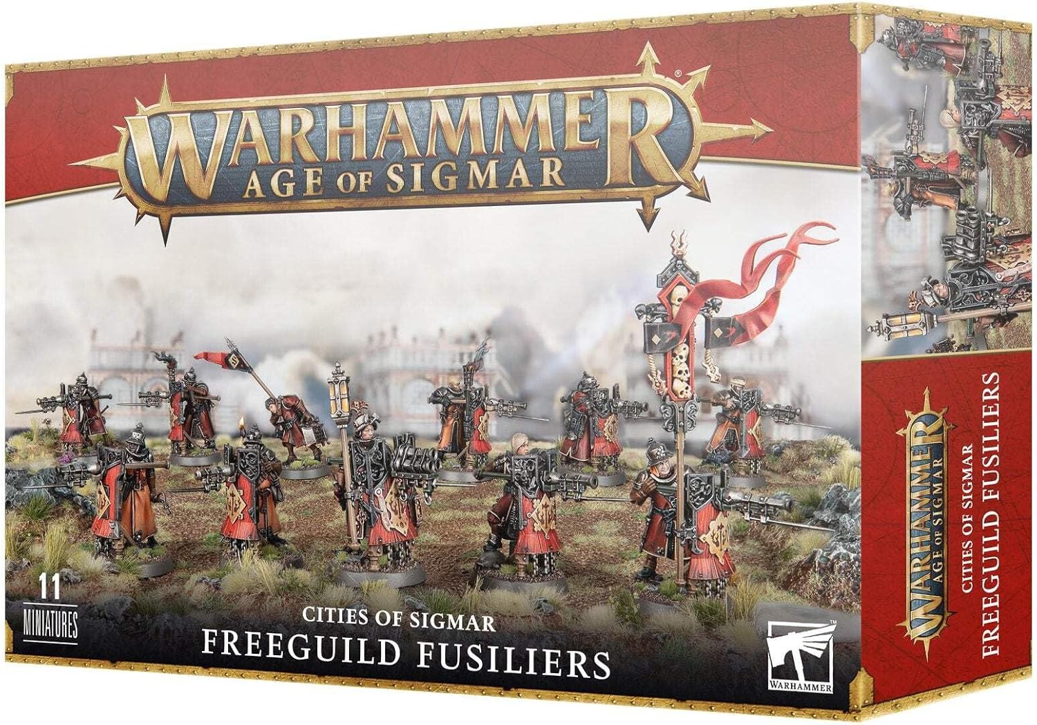 Warhammer Age of Sigmar: Cities of Sigmar - Freeguild Fusiliers - WiredVillage Games - Games Workshop